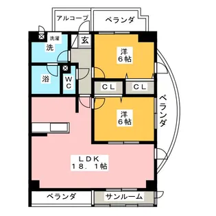 フォルムGP【4階】の間取り