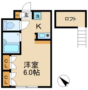 オリバーハウスII【2階】の間取り