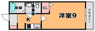 コンフォート三條【1階】の間取り