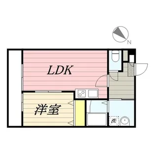ヴィレッタ伊万里駅前III【1階】の間取り