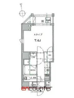 CREALpremier浅草橋【6階】の間取り