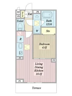Casa raccolto【3階】の間取り