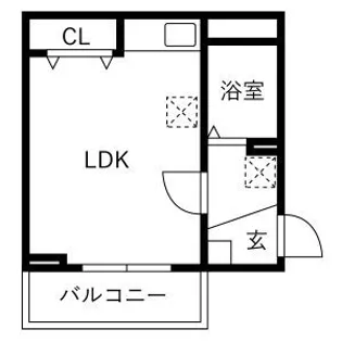 メリディアン台原七丁目弐番館【3階】の間取り