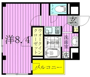 リブリ・クレヨン【3階】の間取り