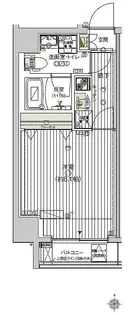 VALESIA森下シティ【2階】の間取り