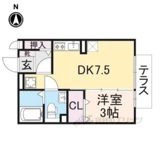 HeightsPure【2階】の間取り