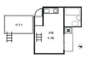 グランモア岸町【1階】の間取り