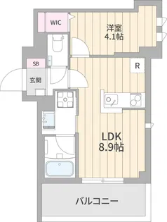 ハーベスト三軒茶屋【3階】の間取り