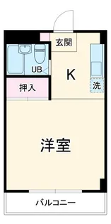 ルシードオチ【5階】の間取り