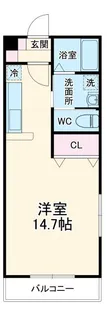 グランドローズ横須賀【1階】の間取り