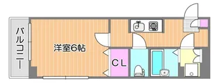 岡崎コーポ【3階】の間取り