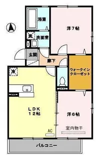 ヴェルドミュールM.I.E A棟【3階】の間取り