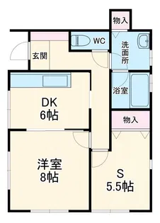 パル橋本【1階】の間取り