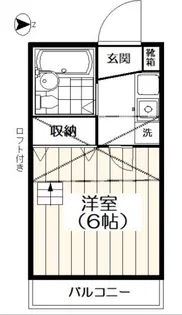 リバティー野方【2階】の間取り