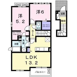 ピエナ II【2階】の間取り