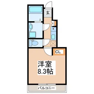 Cheers A【1階】の間取り