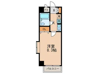 セントラルコ-ト【2階】の間取り