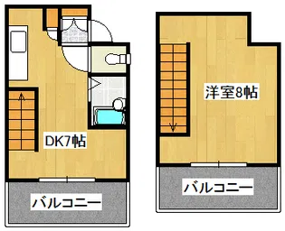 プレステル平野本町【5階】の間取り