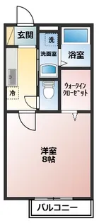 グリーンハウス【1階】の間取り