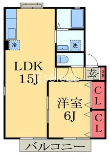 ヴィラムート弐番館【1階】の間取り