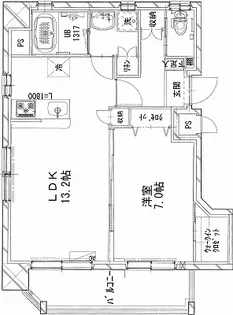 ノーザンライツ【4階】の間取り