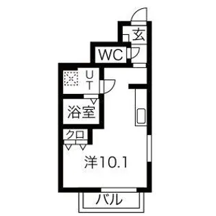 LebeL twee【1階】の間取り