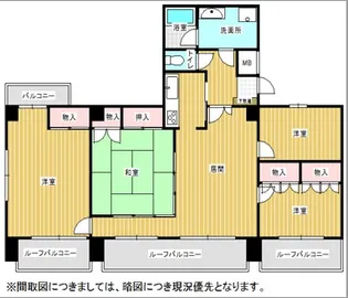 ライオンズマンション上通【10階】の間取り