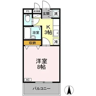 グリーンヒル21【1階】の間取り