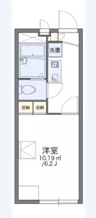東京都日野市東豊田2【アパート】の間取り