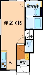 メルヴェーユ【1階】の間取り