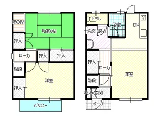 岡山県岡山市中区原尾島2【一戸建】の間取り