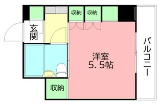 第12明智ビル【2階】の間取り