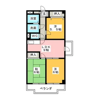 アールズコート・II【2階】の間取り