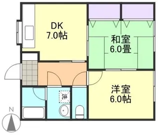 岡山県倉敷市北畝4【一戸建】の間取り