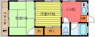 東京都足立区東保木間1【マンション】の間取り