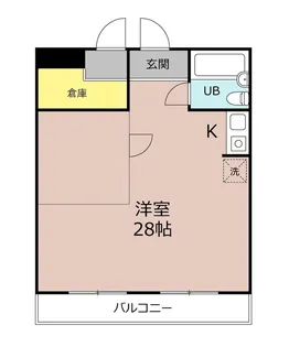 第2岐阜県ビル【7階】の間取り