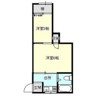 カレイド【2階】の間取り