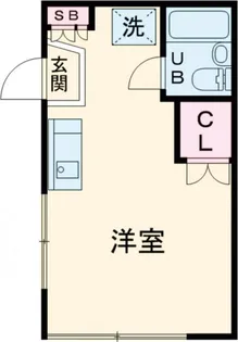 グレース駒沢【1階】の間取り