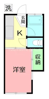 コーポ司第3【2階】の間取り