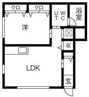 カーサその【1階】の間取り
