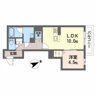 グラン春江【1階】の間取り