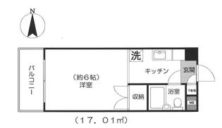 東京都練馬区富士見台2【マンション】の間取り