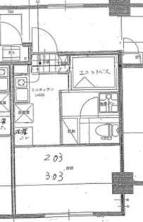 エオス竹屋町【2階】の間取り