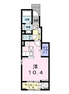 プリムローズN【1階】の間取り