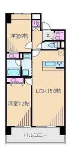 東京都足立区新田3【マンション】の間取り