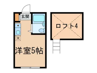プチメゾン【2階】の間取り