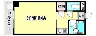 大阪府寝屋川市下神田町【マンション】の間取り