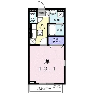 アルモニー HR【1階】の間取り