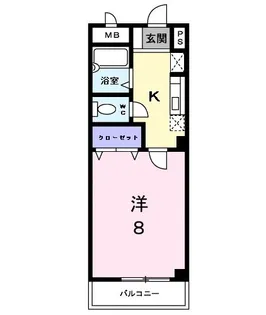 ベルウッドS【1階】の間取り