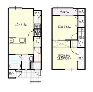 ファイン上飯野A棟の間取り